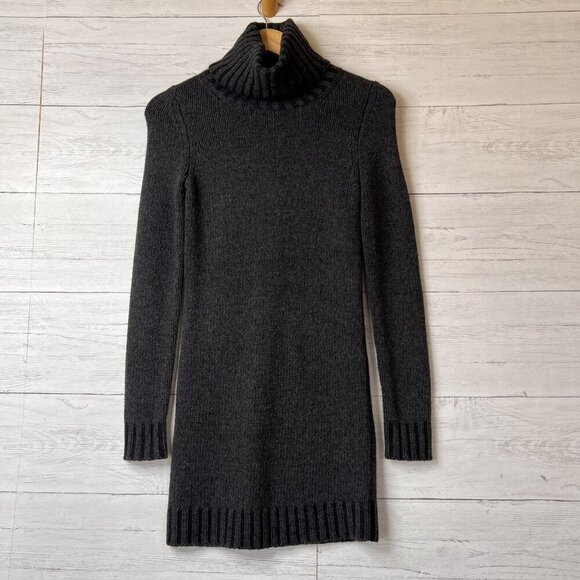 Theory Sweater Womens SZ P/TP Gray Yahir Fine Haven Turtleneck Wool & Cashmere - Picture 1 of 16